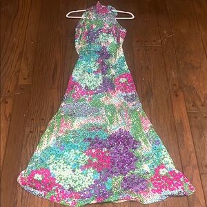 Colorful Floral Maxi Dress